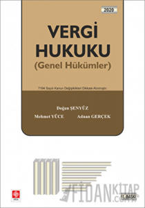 Vergi Hukuku Genel Hükümler