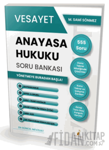 Vesayet Anayasa Hukuku Soru Bankası