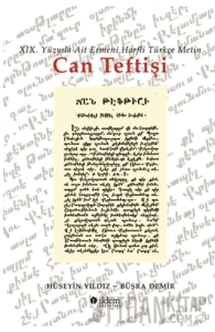 XIX. Yüzyıla Ait Ermeni Harfli Türkçe Metin Can Teftişi