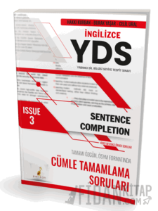 YDS İngilizce Sentence Completion Issue 3