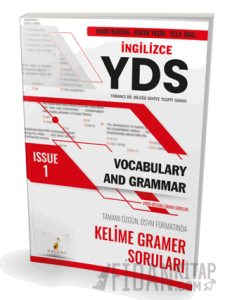YDS İngilizce Vocabulary and Grammar Issue 1