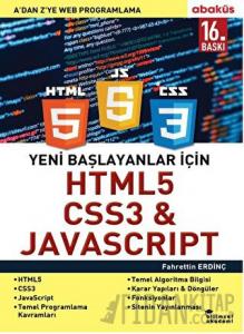 Yeni Başlayanlar İçin HTML5, CSS3 ve Javascript