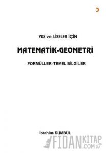 YKS ve Liseler İçin Matematik Geometri
