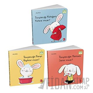 0-3 Yaş Resimli İnteraktif Çocuk Kitapları Set 1 (3 Kitap Takım)