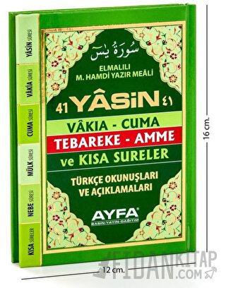 049 Üçlü Yasin - Çanta Boy (Ciltli)