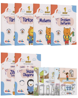1. Sınıf Etkinlik Seti İkinci Dönem (12 Kitap)