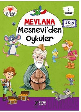1. Sınıf Mevlana Mesneviden Öyküler (10 Kitaplık Set)