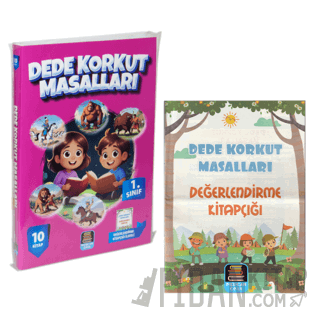 1. Sınıf Okuma Seti Dede Korkut Masalları 10 Kitap + Değerlendirme Kitapçığı İlaveli
