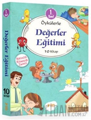 1. Sınıf Öykülerle Değerler Eğitimi Seti (10 Kitap Takım)