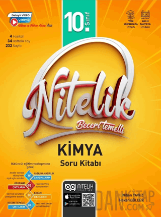 10. Sınıf Beceri Temelli Kimya Soru Kitabı