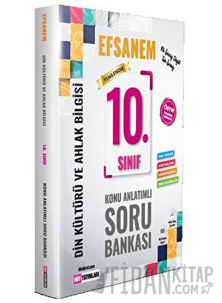 10. Sınıf Din Kültürü ve Ahlak Bilgisi Efsane Konu Anlatımlı Soru Bank