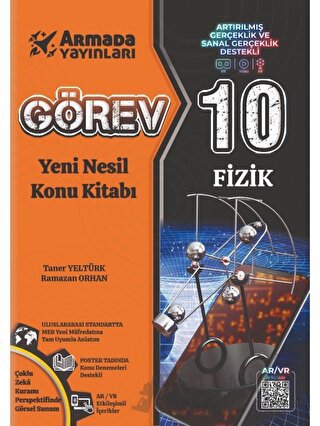 Armada Yayınları 10. Sınıf Fizik Görev Yeni Nesil Konu Kitabı Taner Ye
