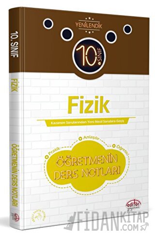 10. Sınıf Fizik Öğretmenin Ders Notları Kolektif
