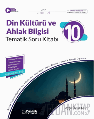 10. Sınıf Joker Din Kültürü ve Ahlak Bilgisi Tematik Soru Kitabı
