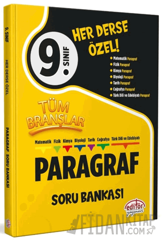 10. Sınıf Tüm Branşlar Paragraf Soru Bankası