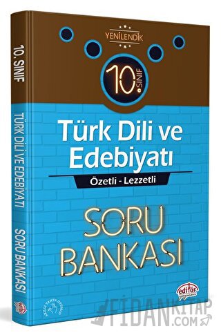 10. Sınıf Türk Dili ve Edebiyatı Özetli Lezzetli Soru Bankası Kolektif