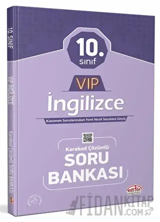 10. Sınıf VIP İngilizce Soru Bankası Kolektif
