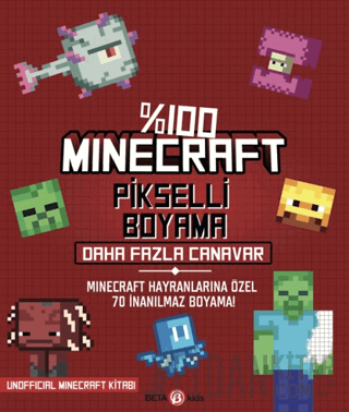 %100 Minecraft Pikselli Boyama - Daha Fazla Canavar Kolektif