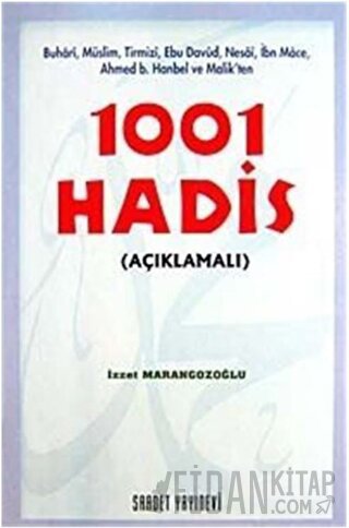 1001 Hadis Açıklamalı (Ciltli)