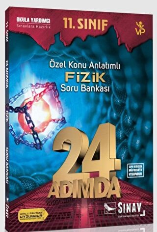11. Sınıf 24 Adımda Özel Konu Anlatımlı Fizik Soru Bankası