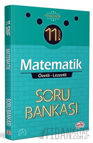 11. Sınıf Matematik Özetli Lezzetli Soru Bankası