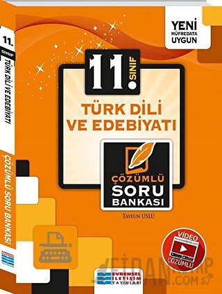 11. Sınıf Türk Dili ve Edebiyatı Video Çözümlü Soru Bankası Tayfun Usl