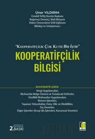 1163 Sayılı Kooperatifler Kanunu Işığında, Kooperatifçilik Bilgisi