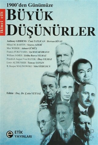 1900’den Günümüze Büyük Düşünürler 2. Cilt