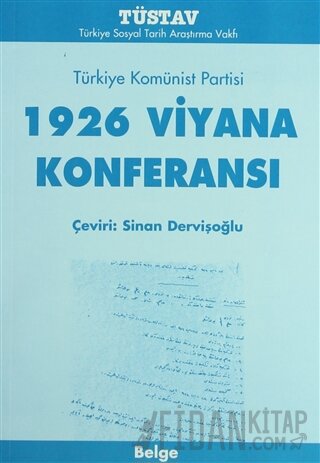 1926 Viyana Konferansı Türkiye Komünist Partisi