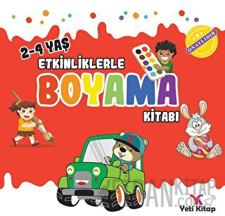 2 - 4 yaş Etkinliklerle Boyama Kitabı 1