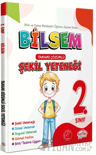 2. Sınıf Bilsem Hazırlık Şekil Yeteneği Tamamı Çözümlü Kolektif
