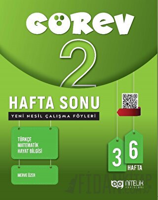 2. Sınıf Görev Hafta Sonu Çalışma Föyleri Merve Özer