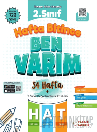 2. Sınıf Hafta Bitince Ben Varım (34 Hafta)