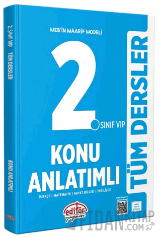 2. Sınıf VIP Tüm Dersler Konu Anlatımlı Kolektif