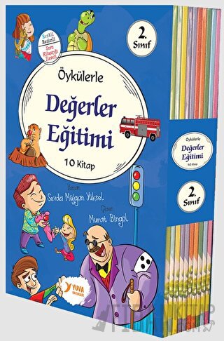 2. Sınıflar İçin Öykülerle Değerler Eğitimi Seti (10 Kitap Takım)