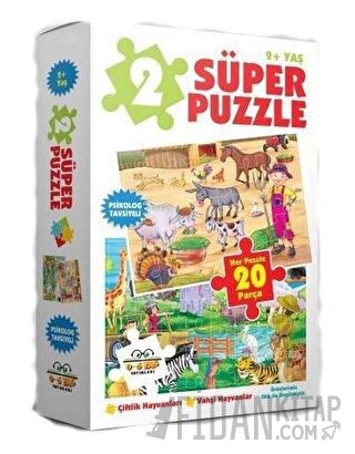 2 Süper Puzzle Çiftlik Hayvanları