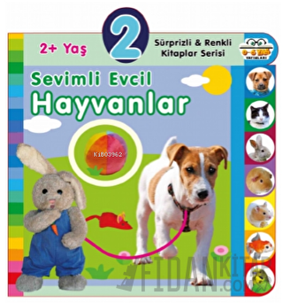 2+ Yaş Sevimli Evcil Hayvanlar (Ciltli)