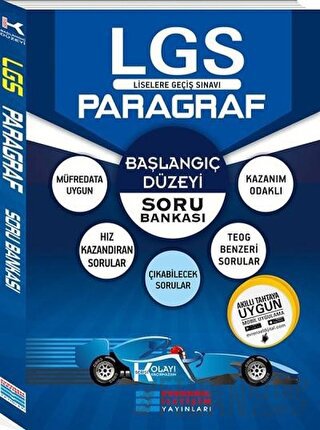 2018 8. Sınıf LGS Başlangıç Düzey K Serisi Paragraf Soru Bankası Kolek