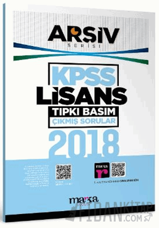 2018 KPSS Lisans Arşiv Serisi Tıpkı Basım Çıkmış Sorular Kollektif