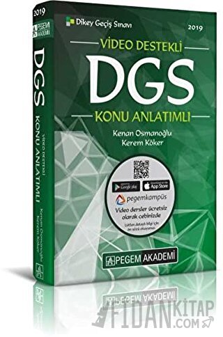 2019 DGS Konu Anlatımlı Kenan Osmanoğlu