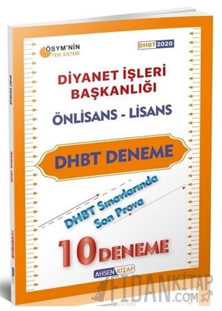 2020 DHBT Ön Lisans-Lisans 10 Deneme Kolektif