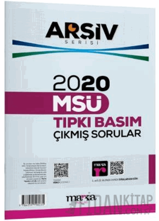 2020 MSÜ Çıkmış Sorular Tamamı Video Çözümlü Kollektif