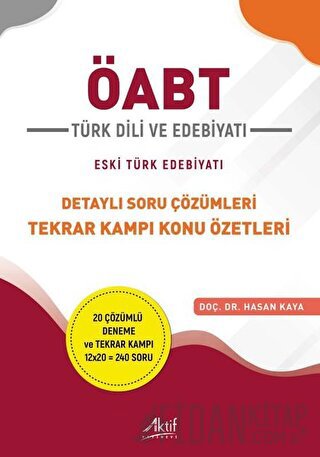 ÖABT Türk Dili ve Edebiyatı Detaylı Soru Çözümleri Tekrar Kampı Konu Özetleri