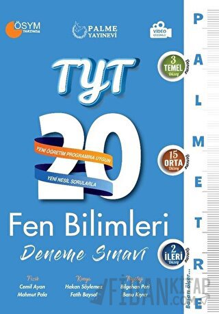 TYT Fen Bilimleri 20 Deneme Sınavı
