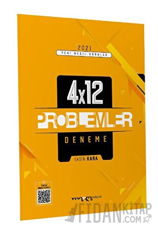 2021 Yeni Nesil 4x12 Tamamı Video Çözümlü Problemler Deneme Yasin Kara