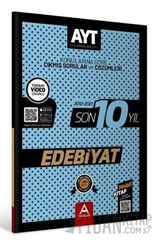 2022 AYT Edebiyat Son 10 Yıl Konularına Göre Çıkmış Sorular ve Çözümle