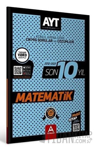 2022 AYT Matematik Son 10 Yıl Konularına Göre Çıkmış Sorular ve Çözüml