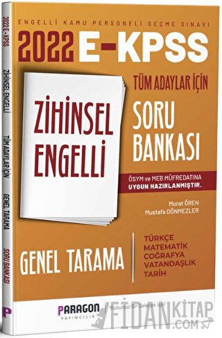 2022 EKPSS Zihinsel Engelli Tüm Adaylar İçin Genel Tarama Soru Bankası