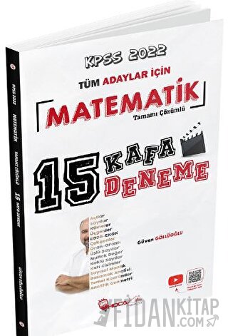 2022 KPSS Matematik 15 Kafa Deneme Çözümlü Hoca Kafası Yayınları Kolek
