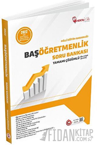 2022 MEB Başöğretmenlik Soru Bankası Çözümlü Hoca Kafası Yayınları Kol